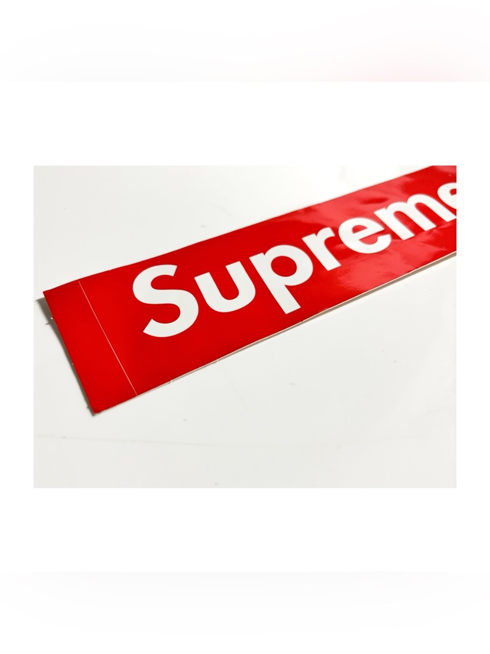 Supreme Box Logo Sticker - Picture 2 of 3